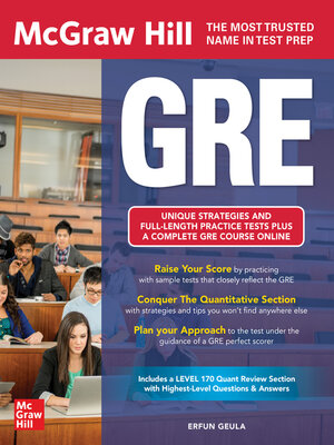 cover image of McGraw Hill GRE
